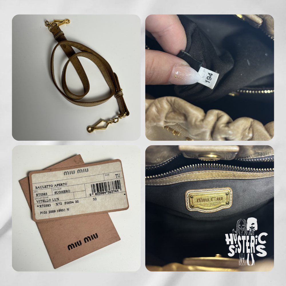 miumiu 2-way vitello bag