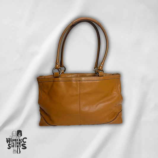 Coach "Chelsea" Leather Carryall Bag