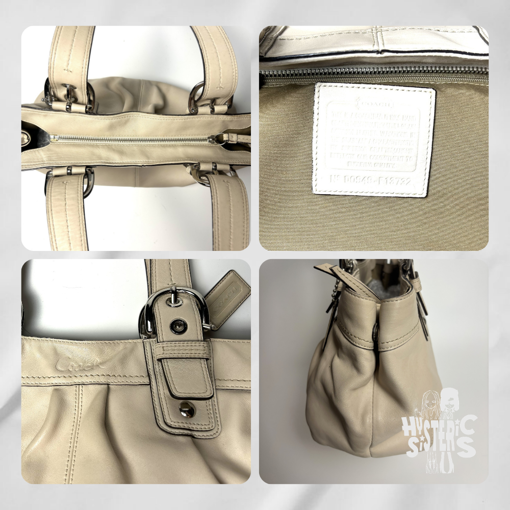 Coach Leather Shoulder Bag