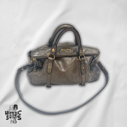 miumiu 2 way vitello bow handbag