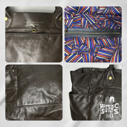 Marc Jacobs "Workwear" Leather Pocket Tote