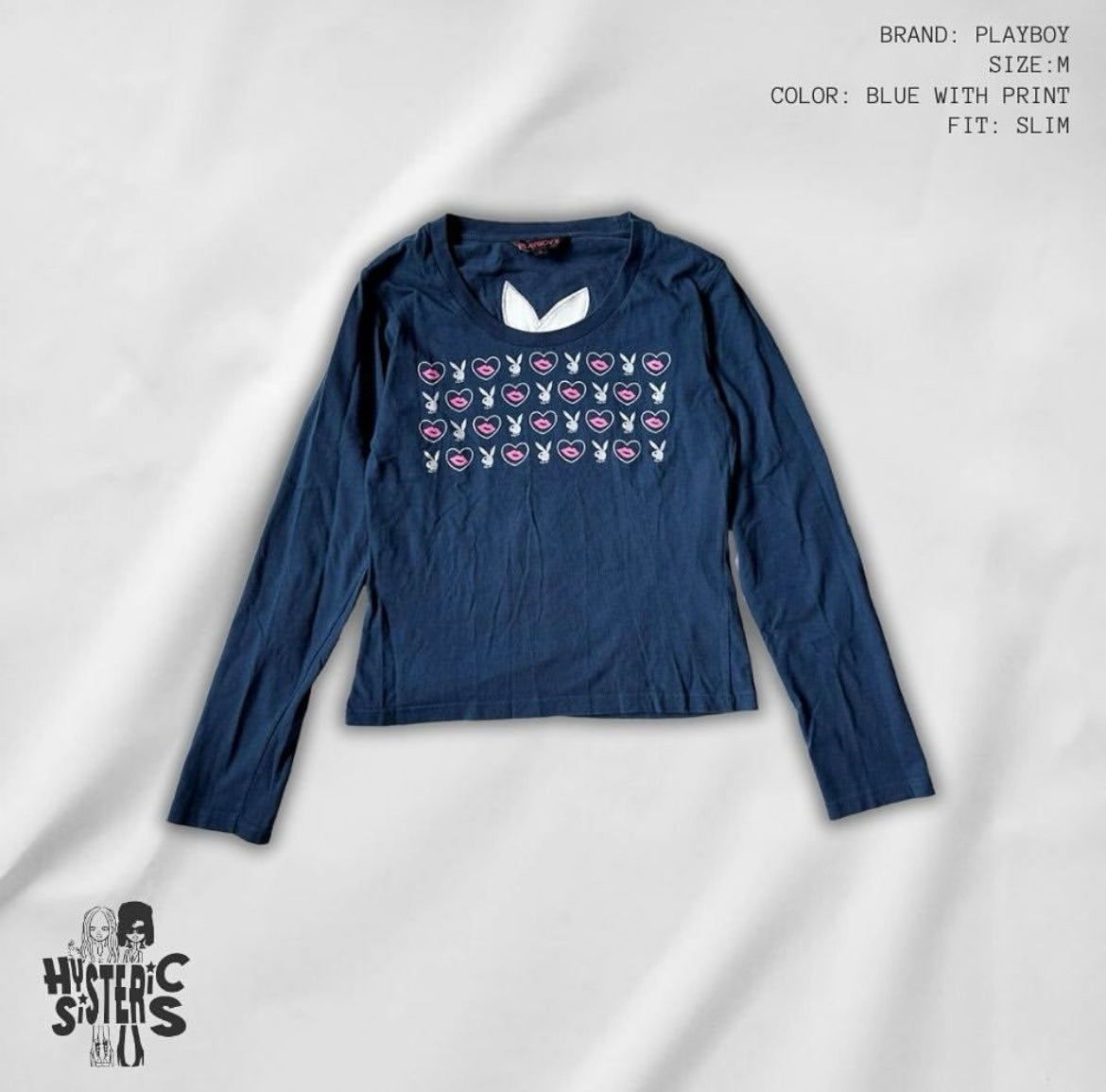 Blue Playboy Longsleeve