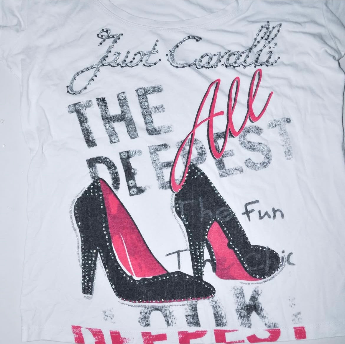 White Just Cavalli Shirt