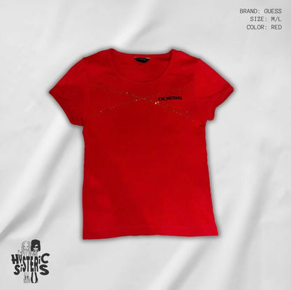 Red Guess Shirt