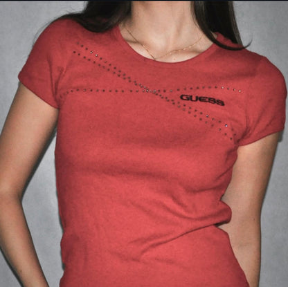 Red Guess Shirt