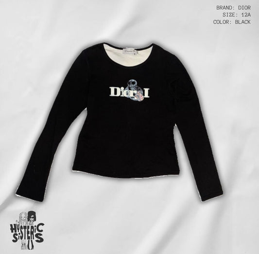 Black Christian Dior Longsleeve
