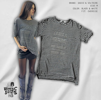 Black & White Zadig & Voltaire Shirt