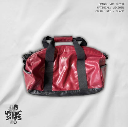 Red Von Dutch 2-Way Bag