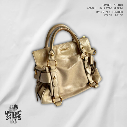 miumiu bauletto aperto handbag