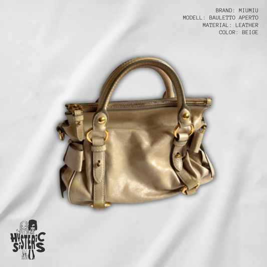 miumiu bauletto aperto handbag