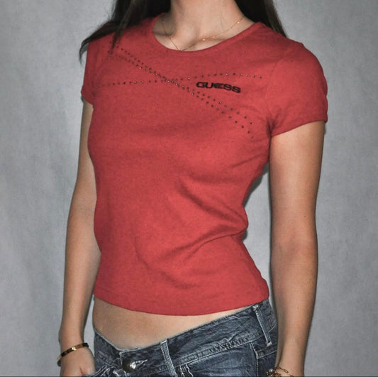 Red Guess Shirt