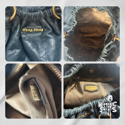 miumiu 2 way vitello handbag