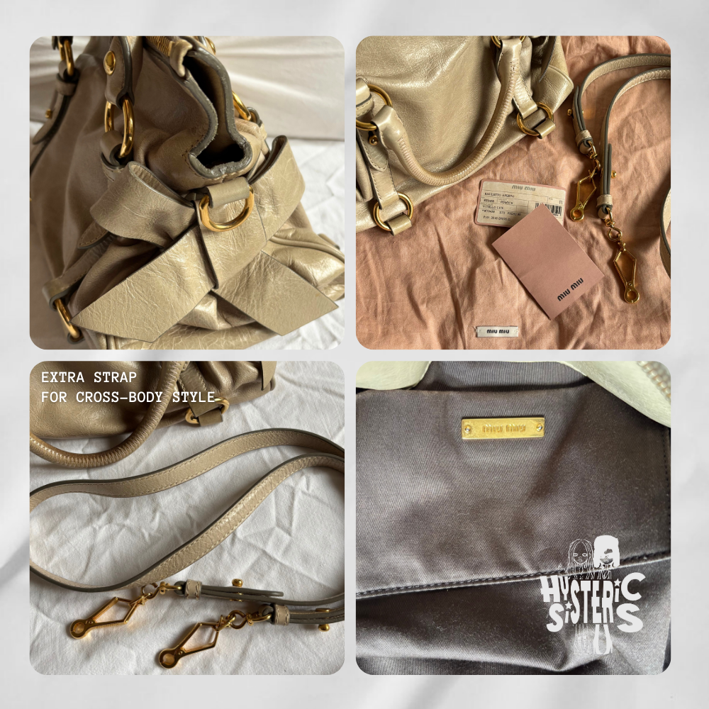 Vintage Miumiu Aperto Tasche