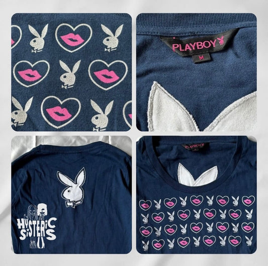 Blue Playboy Longsleeve
