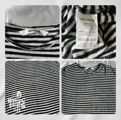 Black & White Zadig & Voltaire Shirt