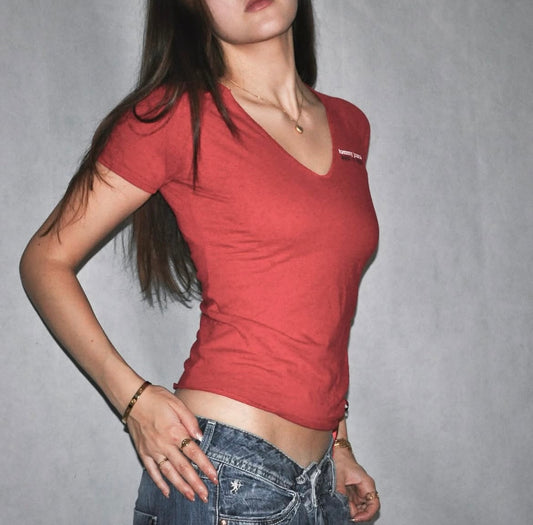 Red Tommy Jeans Shirt