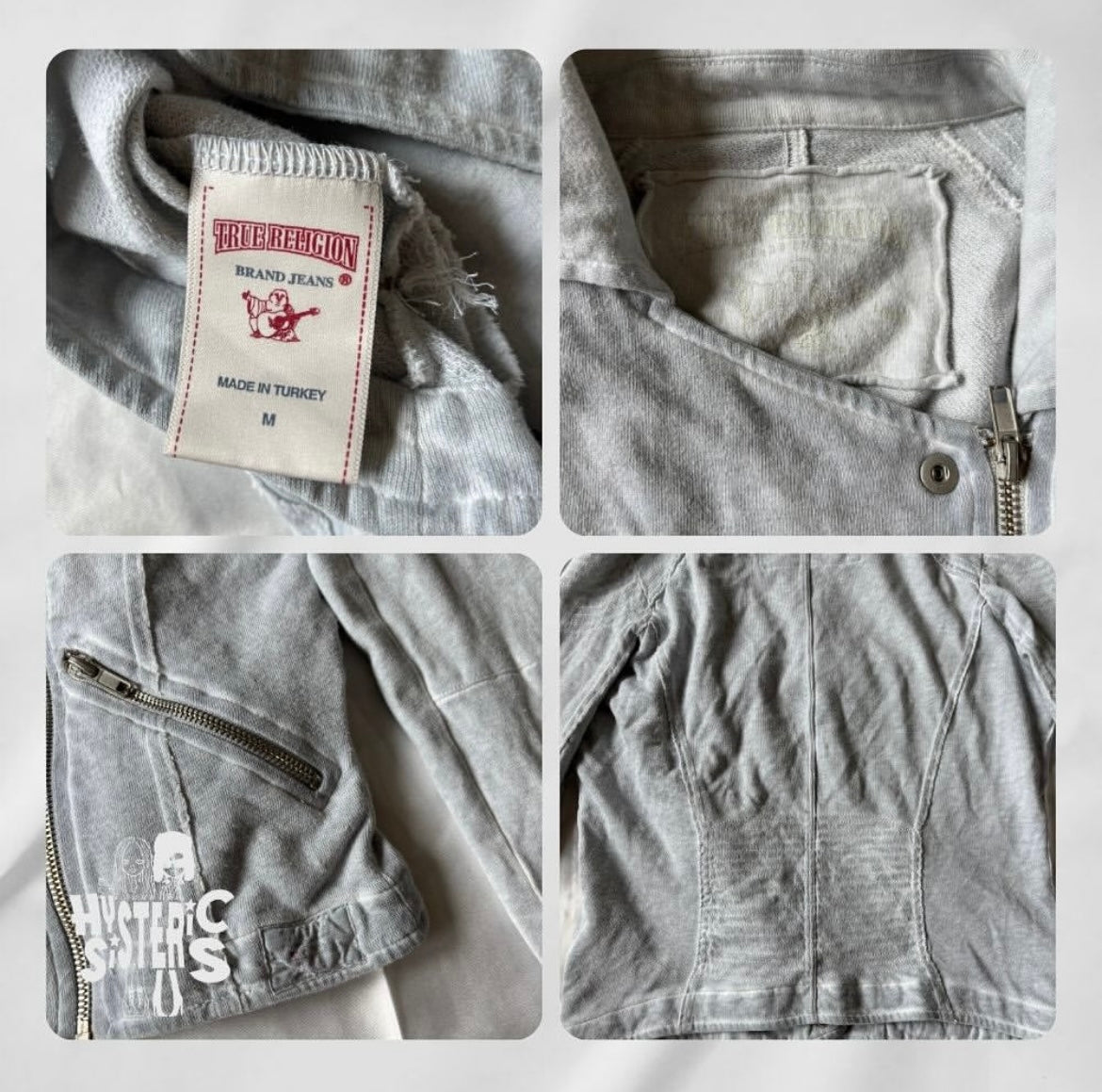 Light Blue True Religion Jacket