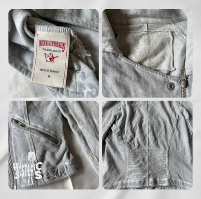 Light Blue True Religion Jacket