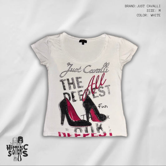 White Just Cavalli Shirt