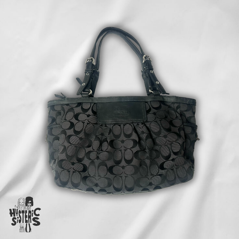 Coach Signature Monogram Tote Bag