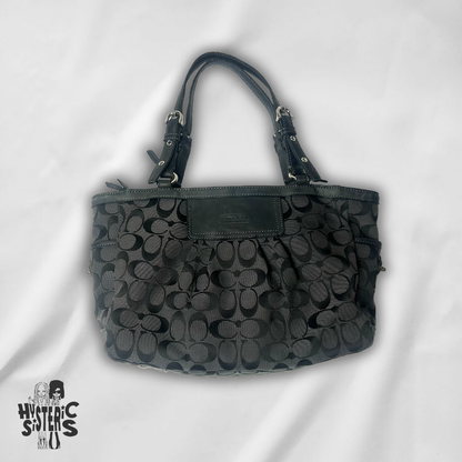 Coach Signature Monogram Tote Bag