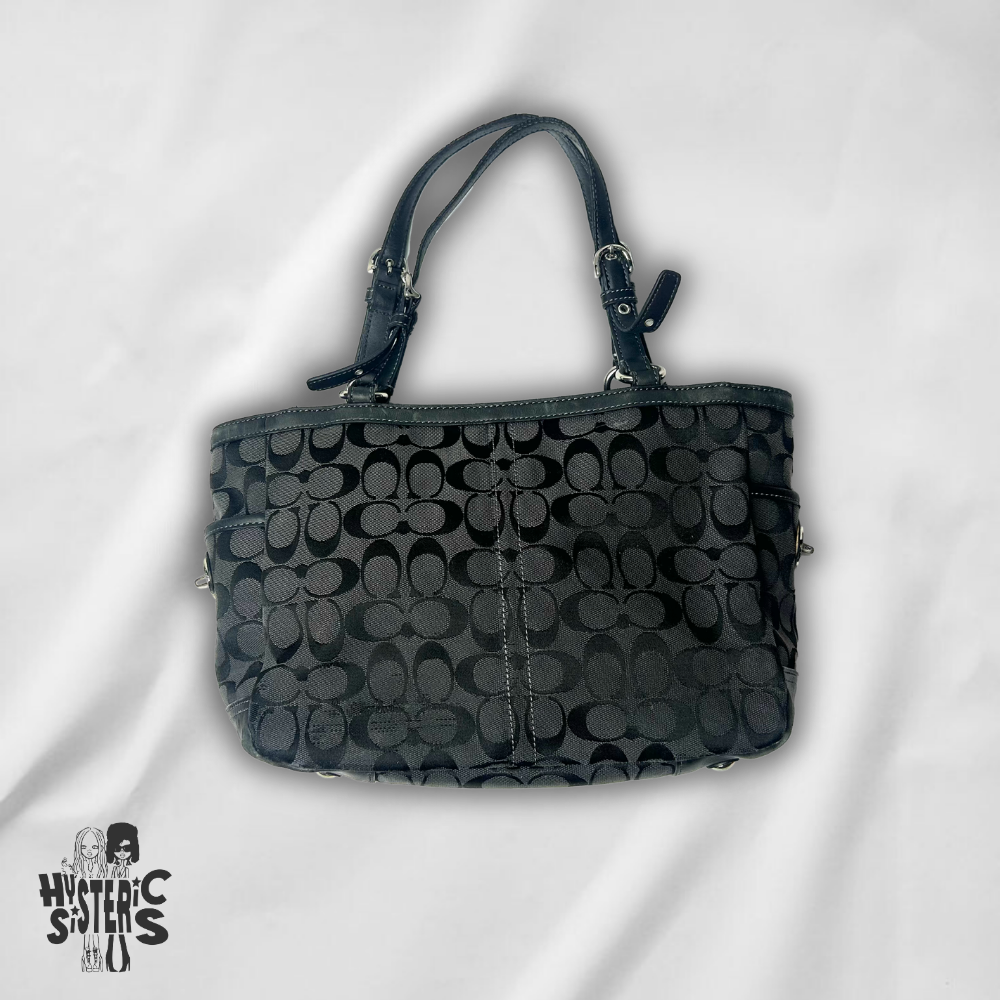 Coach Signature Monogram Tote Bag