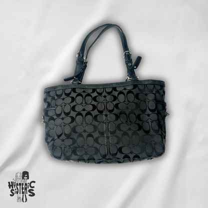 Coach Signature Monogram Tote Bag