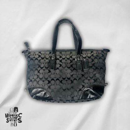 Coach "Gallery" Monogram Tote Bag