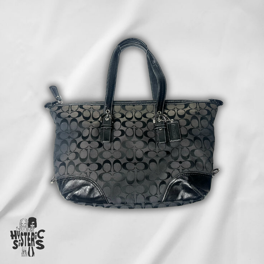 Coach "Gallery" Monogram Tote Bag