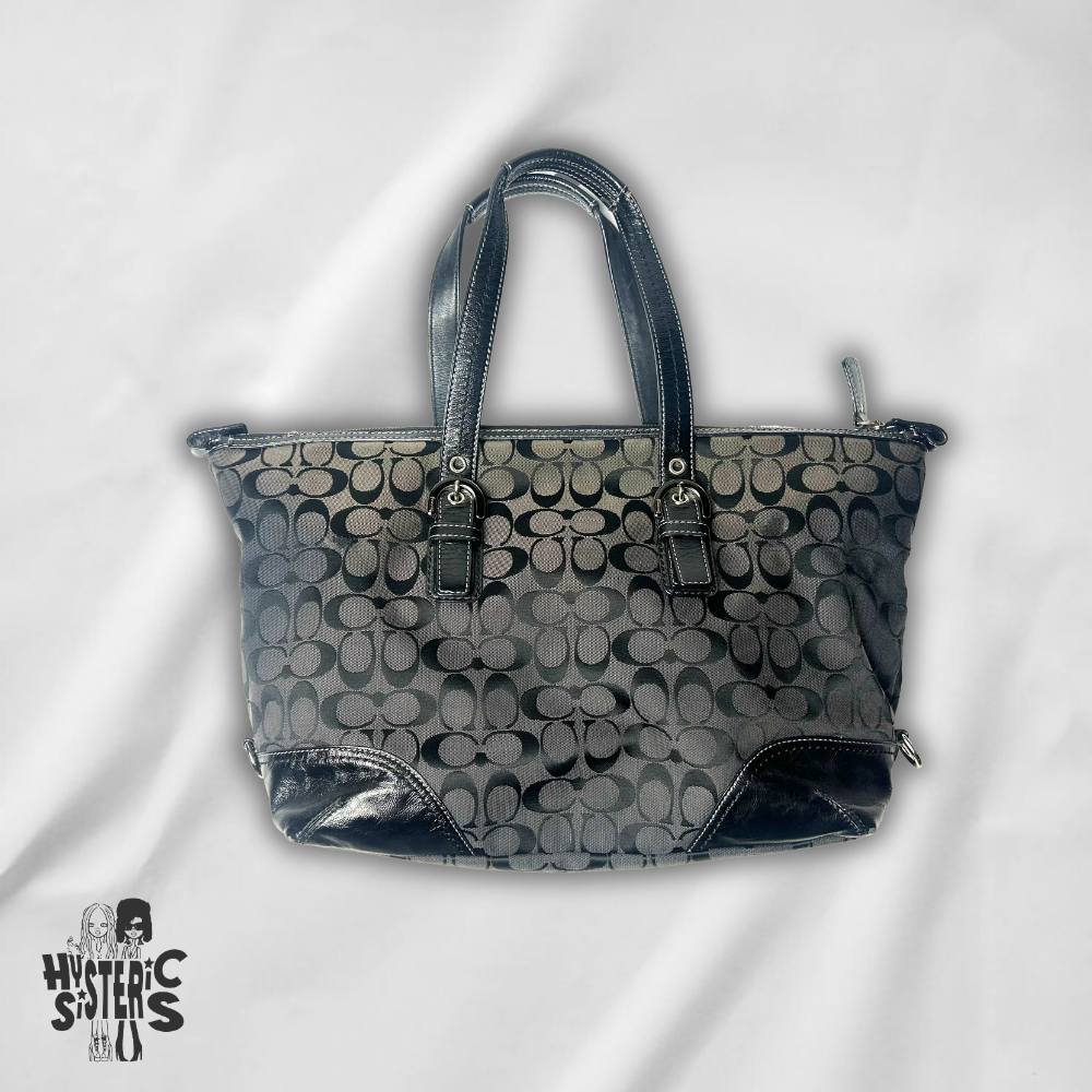 Coach "Gallery" Monogram Tote Bag