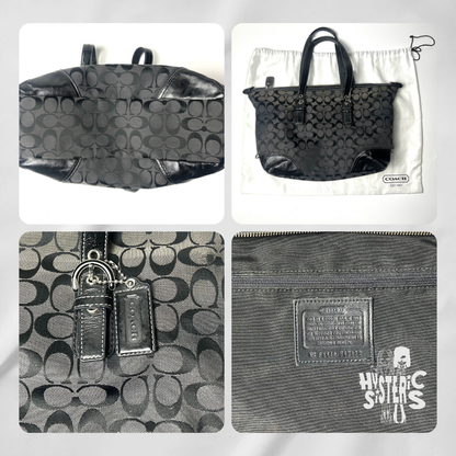 Coach "Gallery" Monogram Tote Bag
