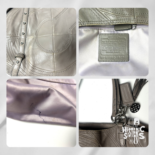 Coach "Madison Maggie" Leather Shoulder Bag