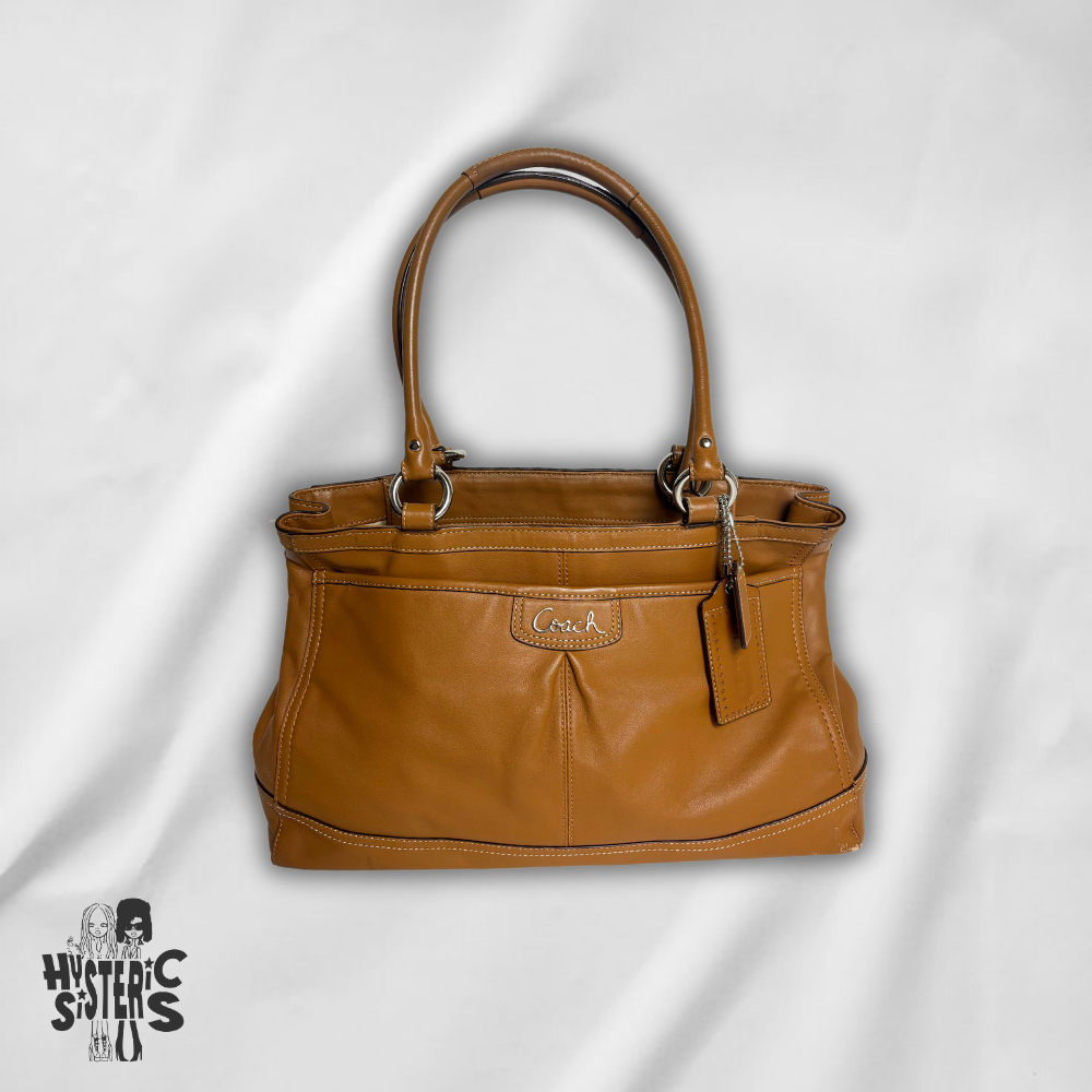 Coach "Chelsea" Leather Carryall Bag