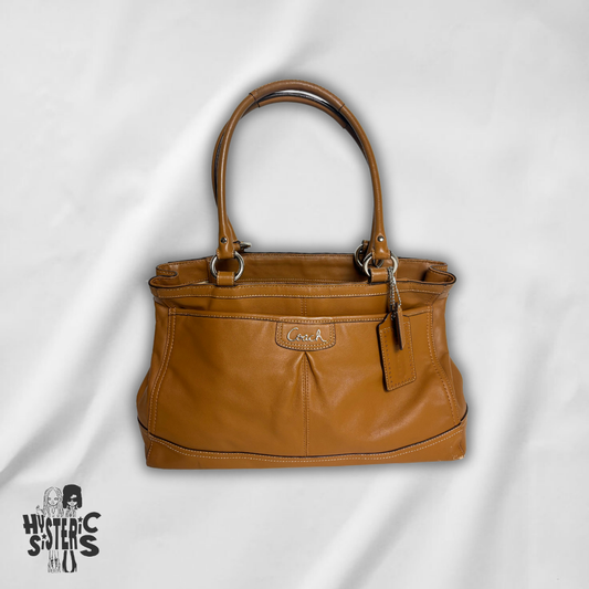 Coach "Chelsea" Leather Carryall Bag