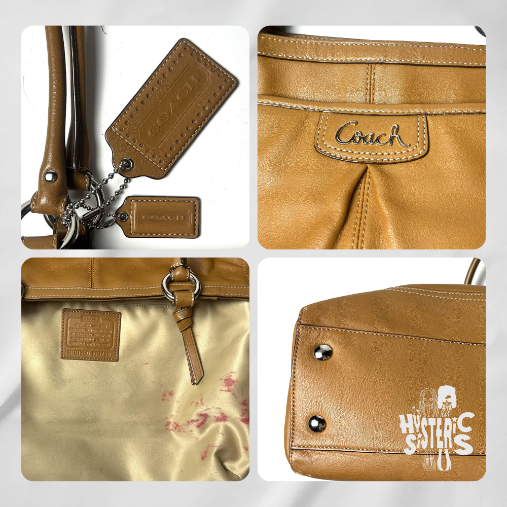 Coach "Chelsea" Leather Carryall Bag