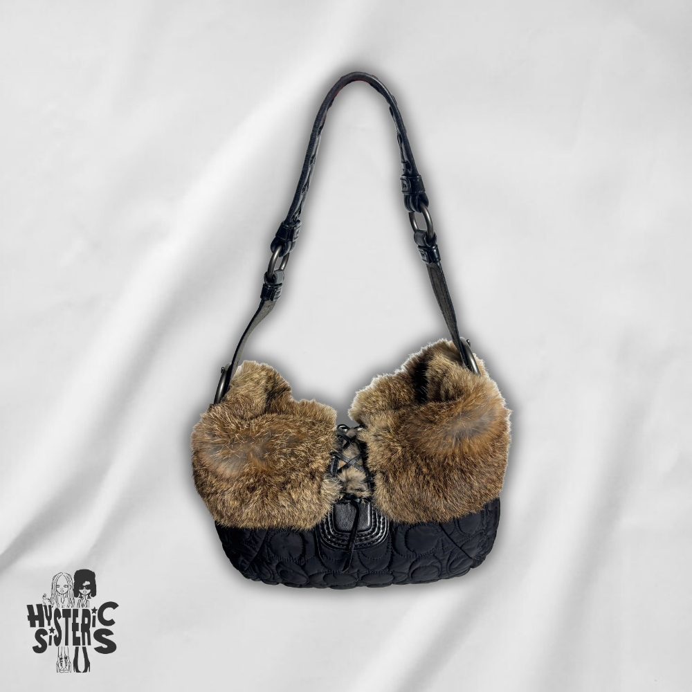 RARE Coach Soho "Ski Bunny" Hobo bag