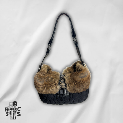 RARE Coach Soho "Ski Bunny" Hobo bag