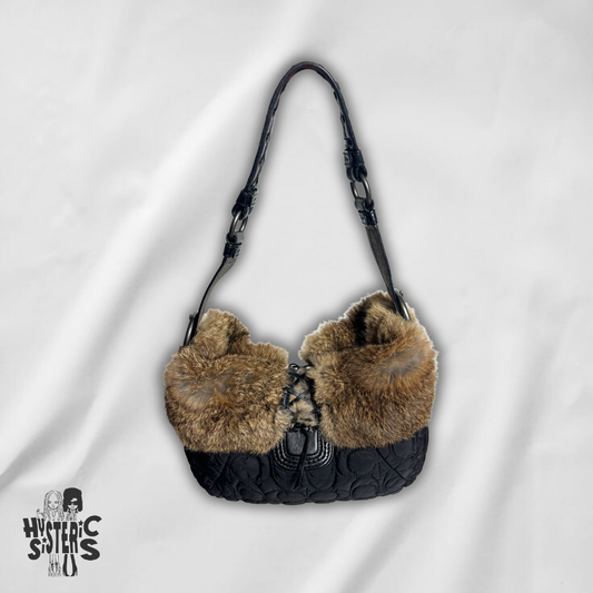 RARE Coach Soho "Ski Bunny" Hobo bag