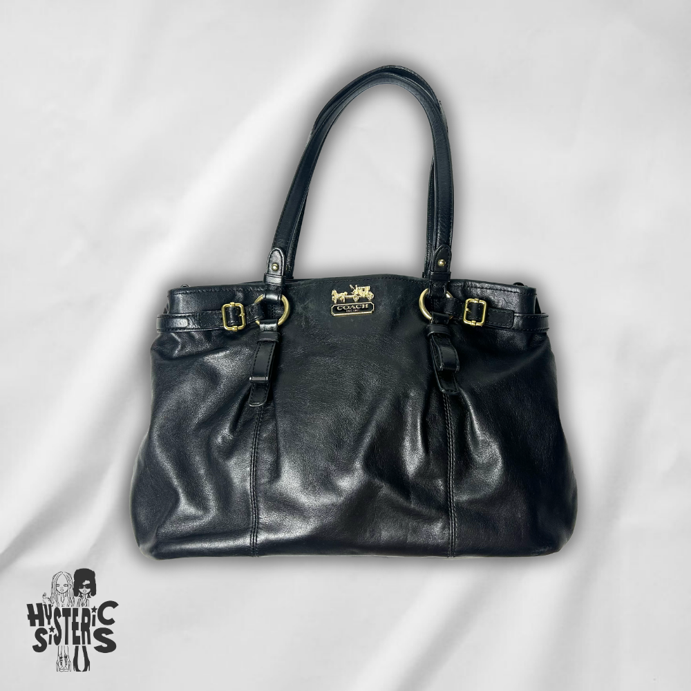 Coach "Madison" Leather Satchel Bag